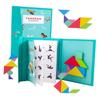 Preschool Toy - VORCOOL - Tangram - Wooden - 7 Pieces - Multicolored