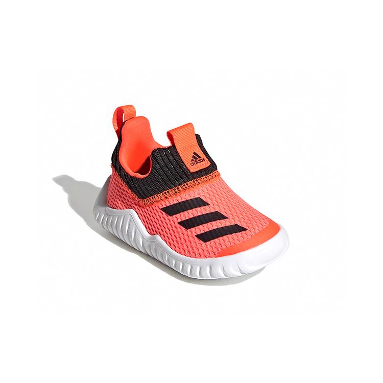New Adidas Rapidazen Anti-Slip Wear-Resistant Low-Top Toddler Shoes Pink Black White Infant And Toddler FV2611