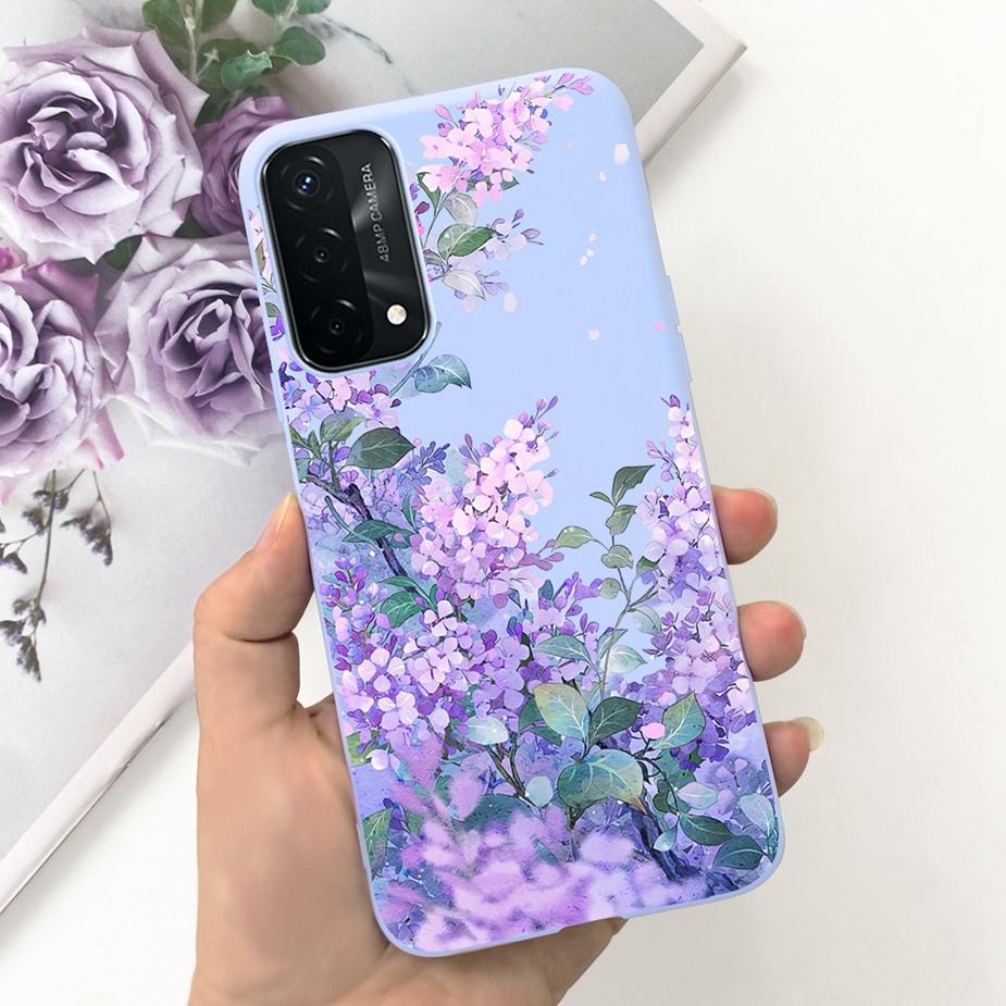 For Oppo A74 4G Case Oppo A54 A94 Cute Fashion Panted Cover Soft TPU Phone Case For Oppo A94 A 54 74 OppoA54 OppoA94 Fundas Capa