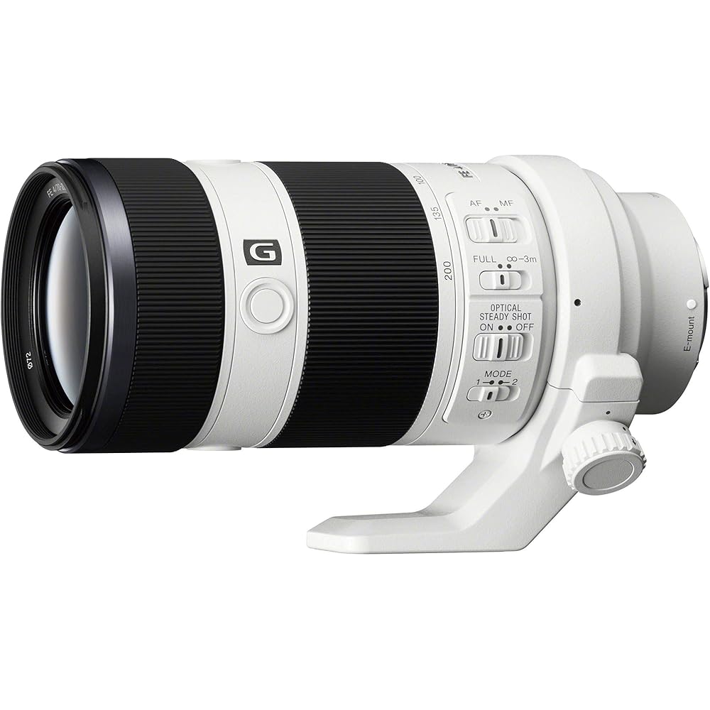 SONY telephoto zoom lens FE 70-200mm F4 GOSS full size compatible