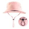 Outdoor Waterproof Bucket Hat Summer Female Anti-ultraviolet Sunshade Mountaineering Sun Hat Parent-child Anti-sun Hat
