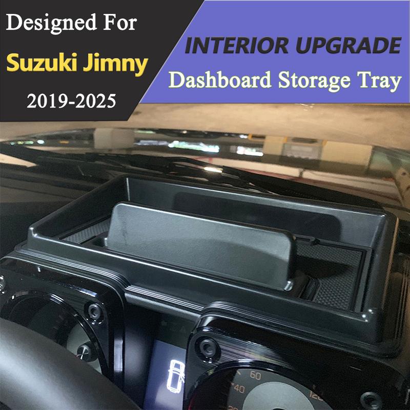 Center Console Dashboard Organizer Tray Phone Holder for Suzuki Jimny JB64 JB74 -2025 Storage Tidying Interior Accessories