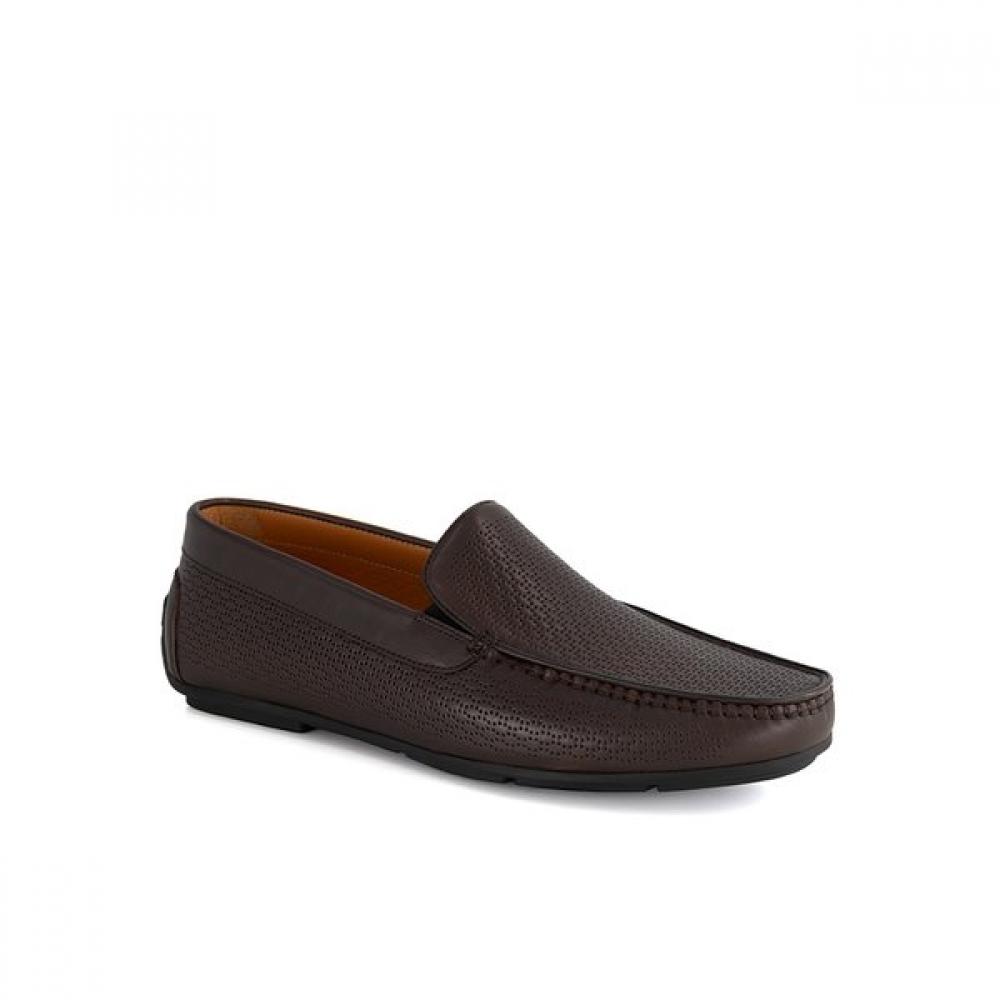 Daks Men Comfort Driving Loafer Dark Brown Drr609ka20 True Night (KA20)/245