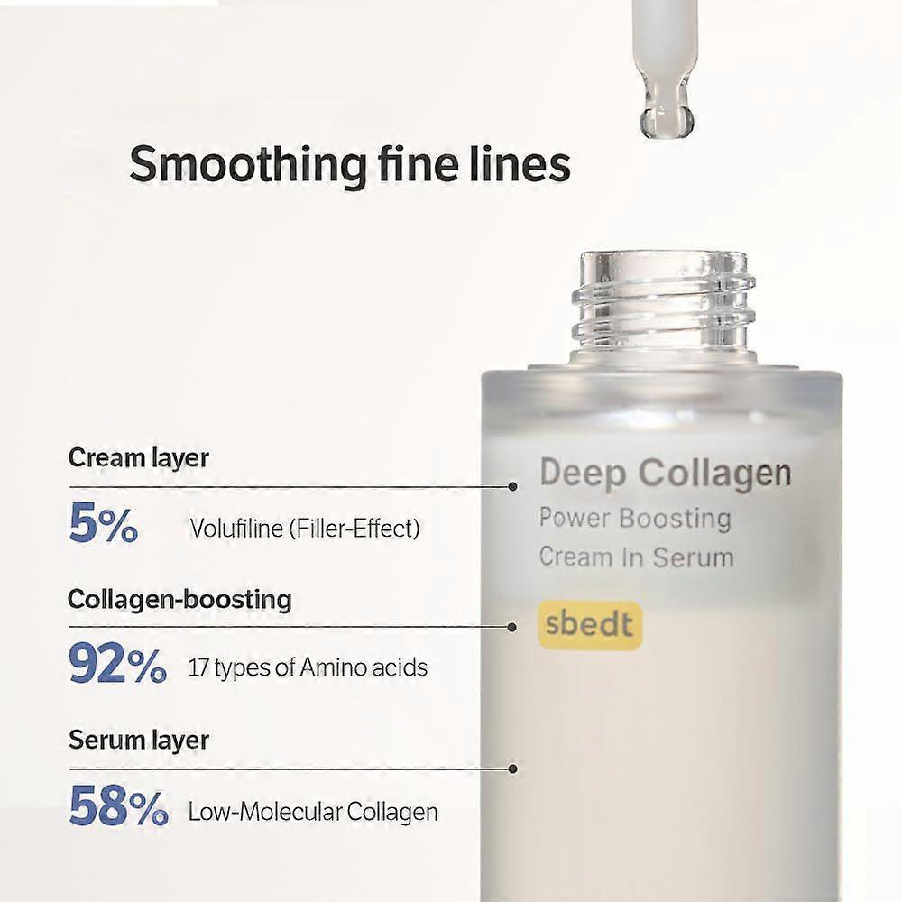 Siero Potenziante Anti-Età Colla/gen Profonda per la Cura della Pelle in Siero 30ml