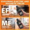 ET01Pro Professional EMF Meter 30Mhz~8GHz Radio High Frequency Electromagnetic Radiation Detect Electric/Magnetic Field Tester