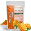 MAHANT FOOD BIZZ Orange Fruit Powder 200gm Natural Dehydrated Orange Powder for Smoothies, Juices, Baking, Ice Cream, Baby Food & Health Drinks N