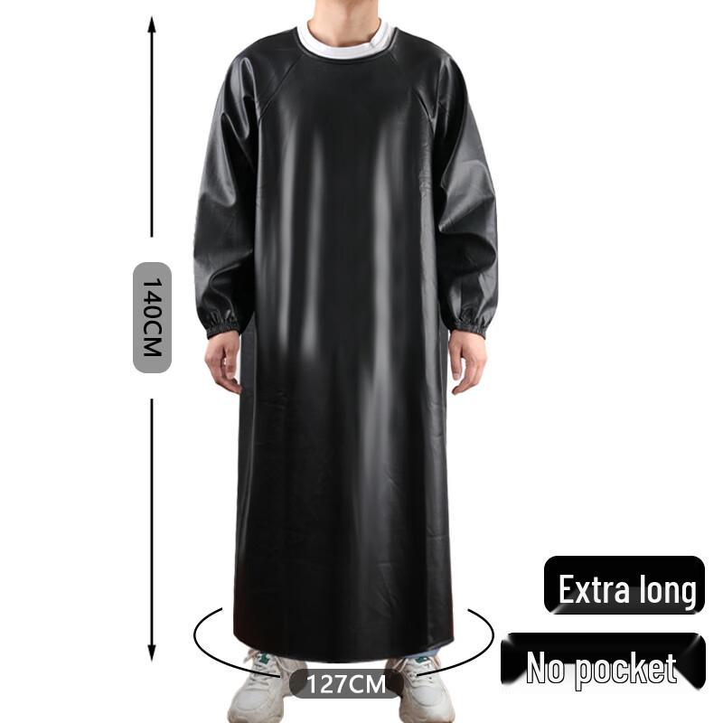 

Beiyou PU Leather Waterproof Work Apron