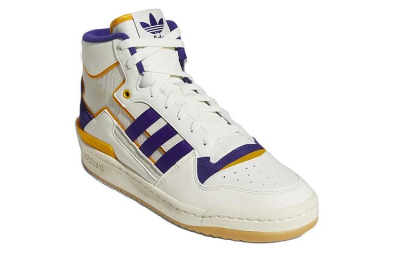 Forum Adidas Originals Exhibit Mid 'Inside Out - White Purple Gold' GX4119