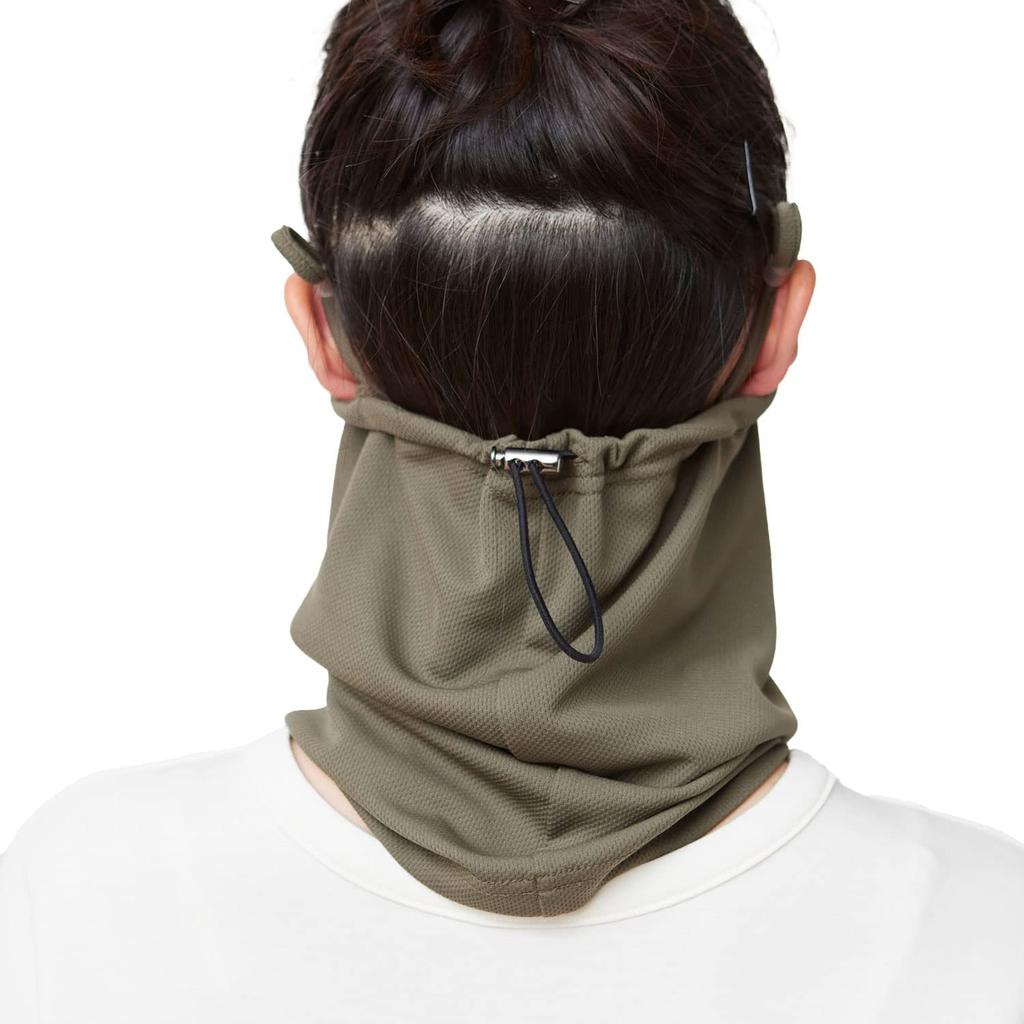 Dialtaclothes2025 UV-Schutz Verstellbares Gesicht Hergestellt aus Antibakteriell und Geruch mit Ohr Perfekt für und Outdoor Sonne UV Gesicht Halsabdeckung Maske, Japan,