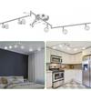 Modern Minimalist Iron Art Spotlight Decorative Lighting For Exhibition Background Walls