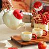 Ping An Xi Le Ceramic Waterware Set: 2025 New Home Tea Set - Perfect for Engagements & Weddings.