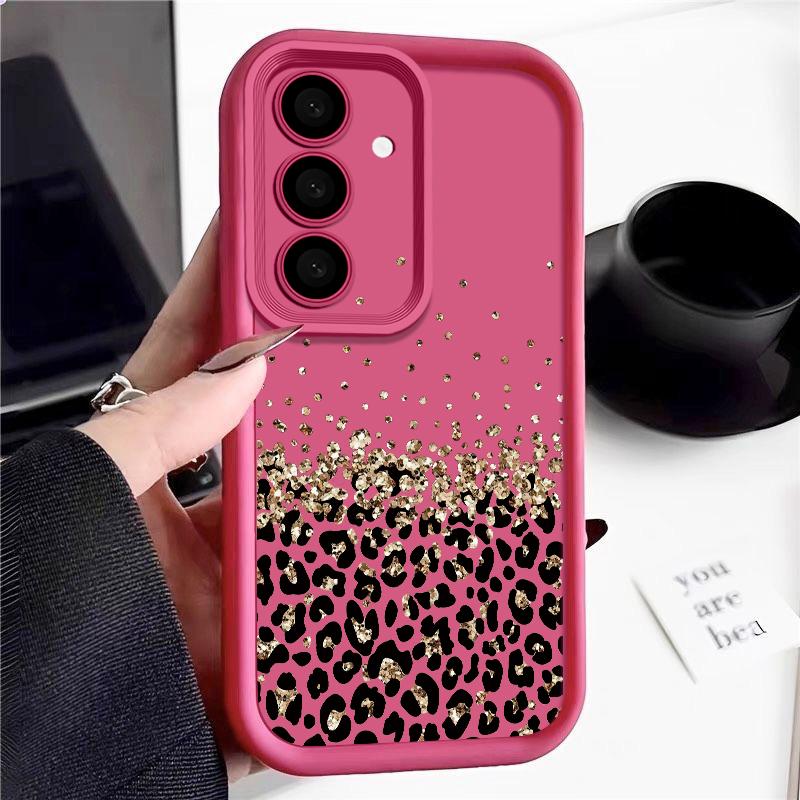 Colorful Leopard Print Case For Samsung S26 S25 Ultra S24 S23 Plus S22 S21 FE A54 A15 A25 A35 A55 A16 A26 A36 A56 A17 A27 A37 A57 5G Shockproof Cover