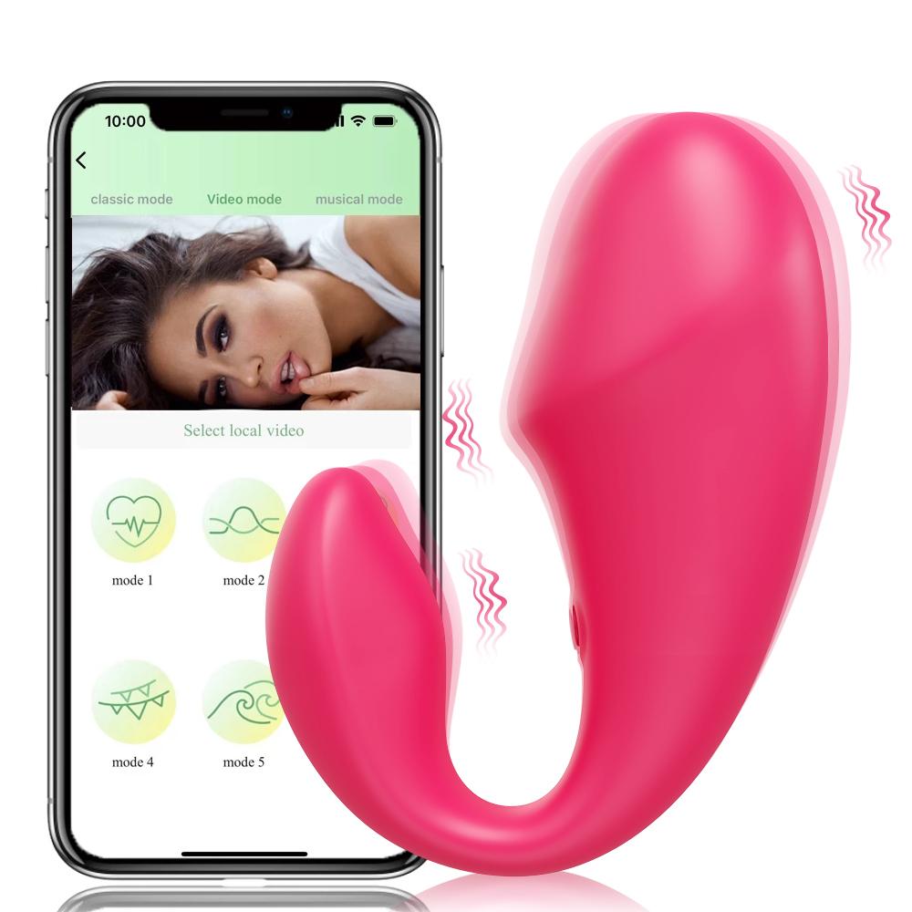 Sex Toys APP Vibrator Bluetooth Dildo Female for Women Wireless Remote Control Vibrators Wear Vibrating Love Egg Toy for Couple