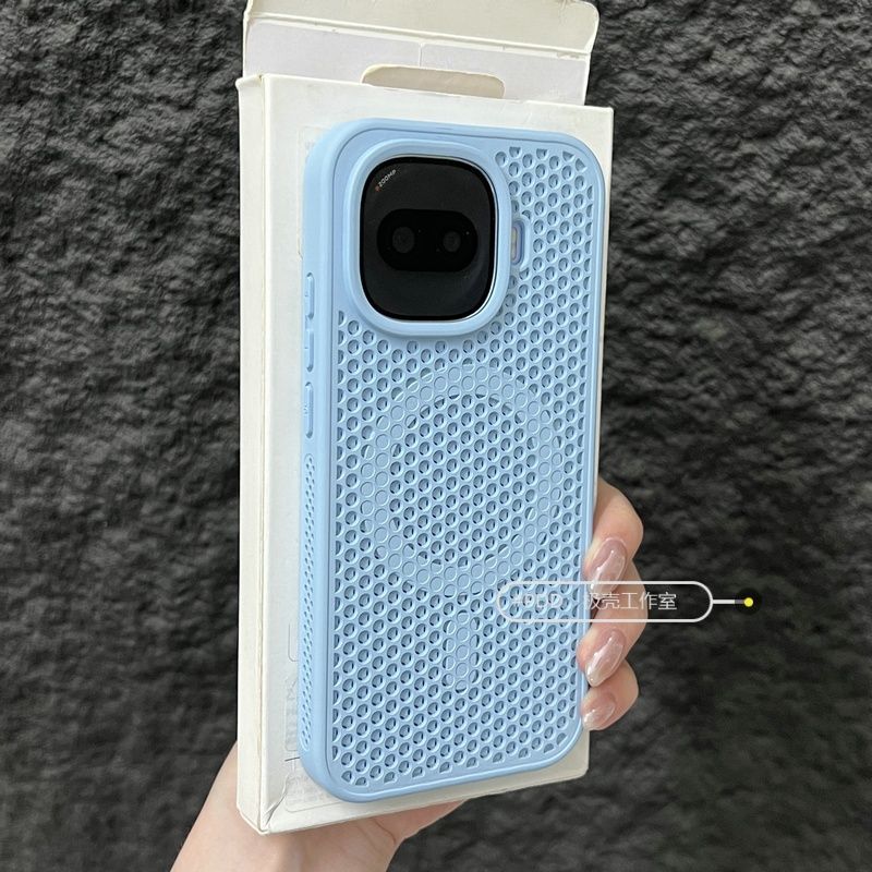 For Vivo iQOO 15R iQOO Z11 Turbo Case Magnetic Honeycomb Hole Heat Dissipation PC Silicone Skin Feel Cover Non-Slip Bumper
