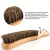 1pc Portable Wood Handle Bed Lint Brush Sofa Coat Cleaning Tool Dust Removal Brush for Clothes Home Clean Brush with Lanyard.