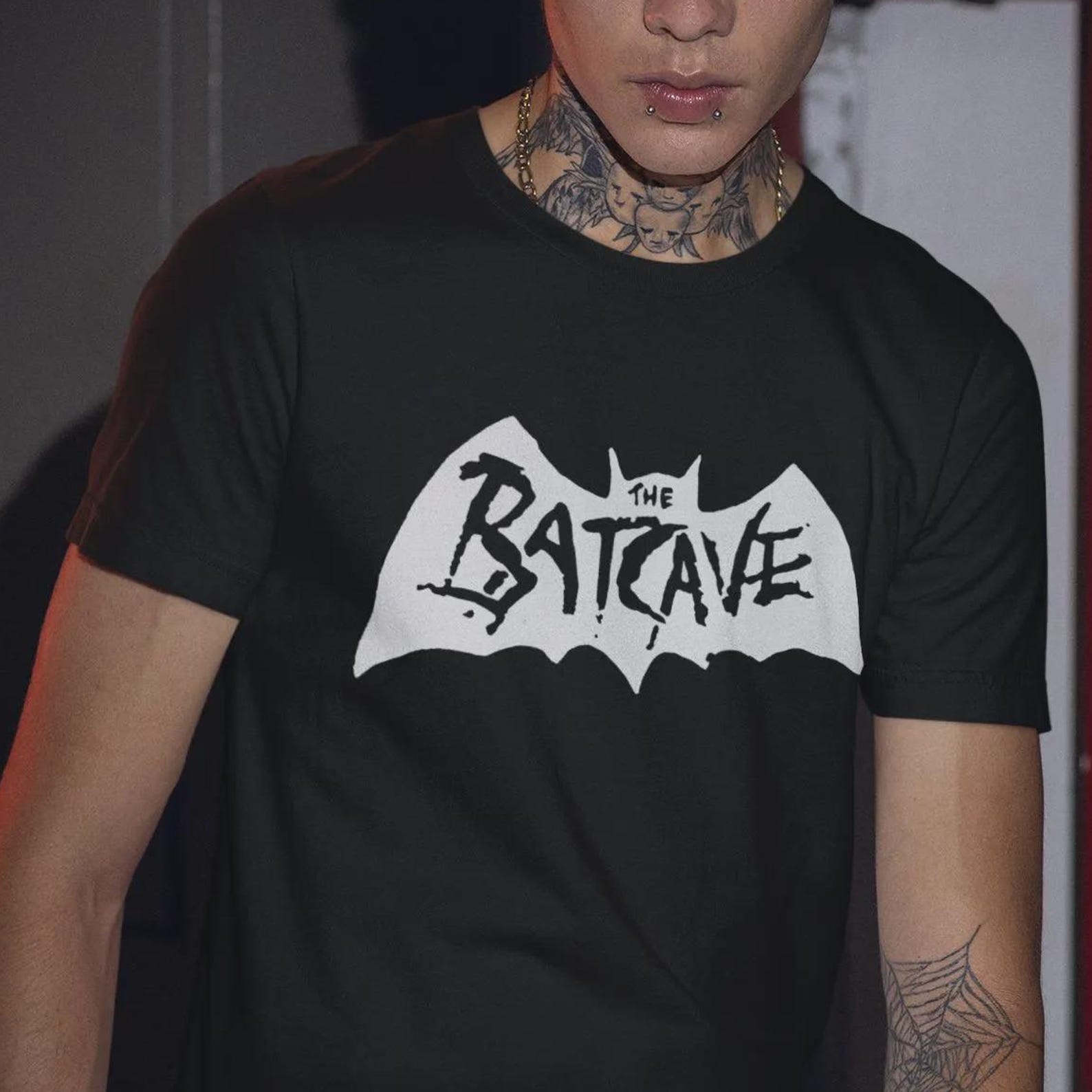 The Batcave T-Shirt (US) – Goth London Industrial Punk Techno New Wave Apparel L
