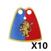 Medieval Military Soldier Building Blocks Castle Dark Dragon Knight Wolf Warrior Waffen DIY Cloaks Helmet Armor Sword Brick Toys