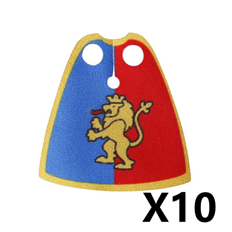 Medieval Military Soldier Building Blocks Castle Dark Dragon Knight Wolf Warrior Waffen DIY Cloaks Helmet Armor Sword Brick Toys