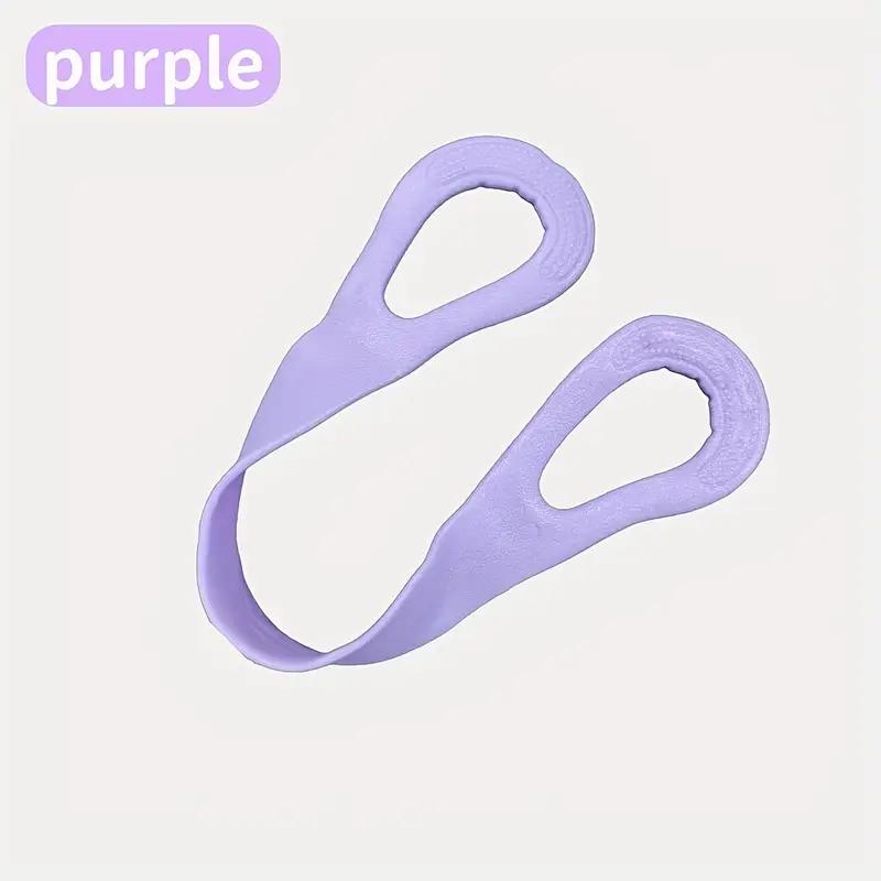 FlexiFit Elastic Resistance Bands - Durable Rubber Stretch Band, Suitable for Full Body Workout, Strength Training and Flexibility Practice фиолетовый