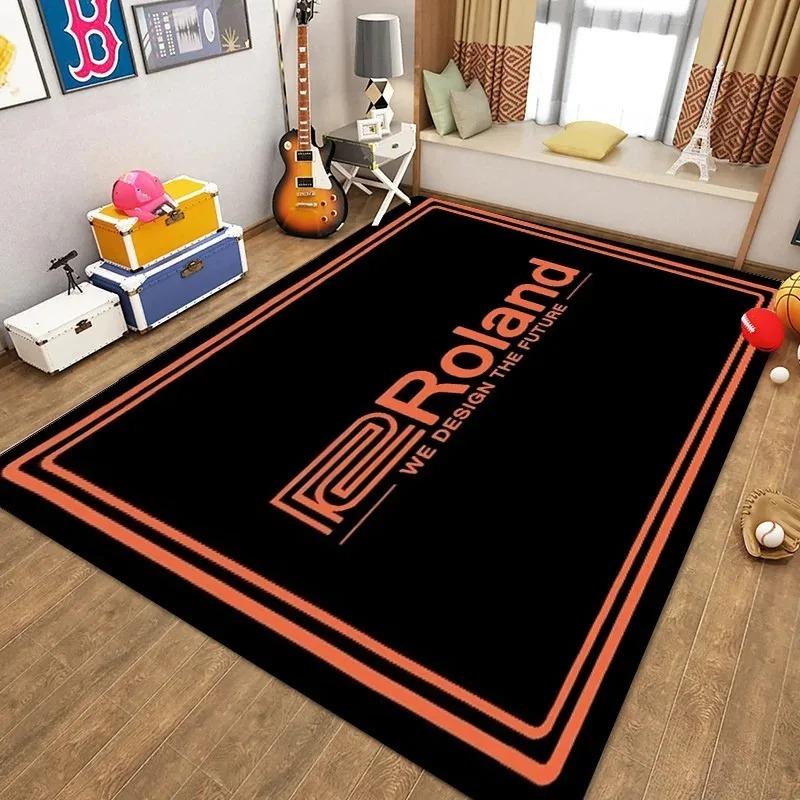 Exquisite Roland Carpet Soundproof Drum Rugs Blanket Bass Drums Snare Electronic Jazz Musical Floor Mat Vintage Sound Absorbing