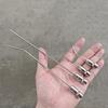 1Pcs High Pressure Cleaning Needle Nozzle 1/4" Quick Connect Slim Design For Deep Cleaning Ac & Car Washer Tanks