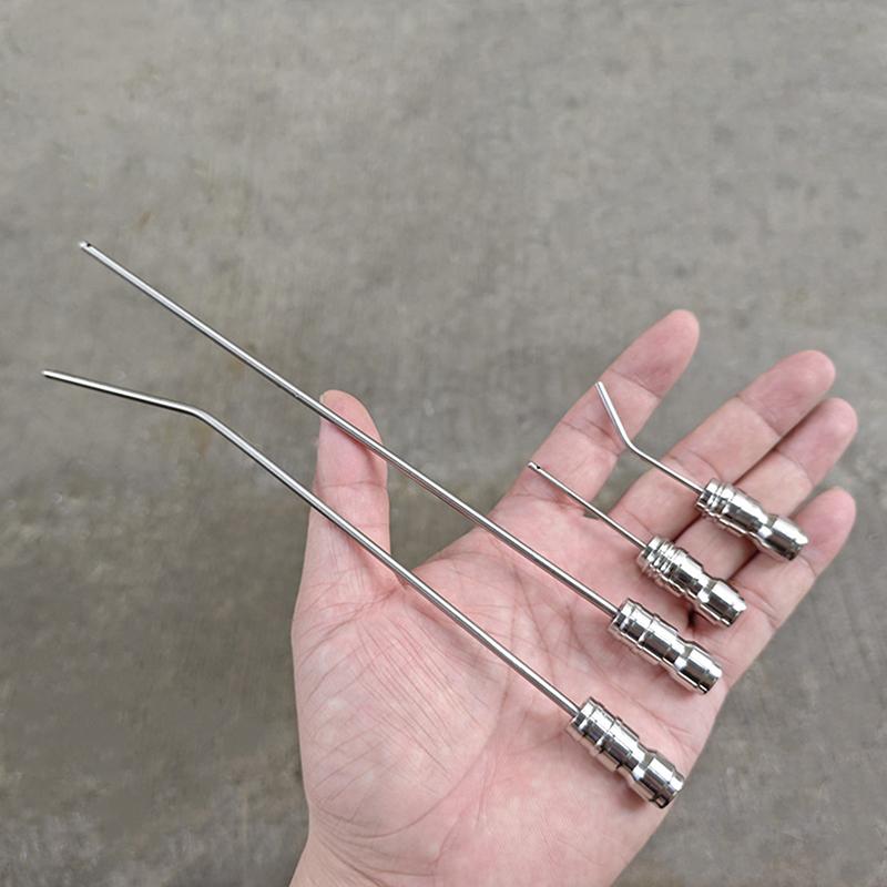 1Pcs High Pressure Cleaning Needle Nozzle 1/4" Quick Connect Slim Design For Deep Cleaning Ac & Car Washer Tanks