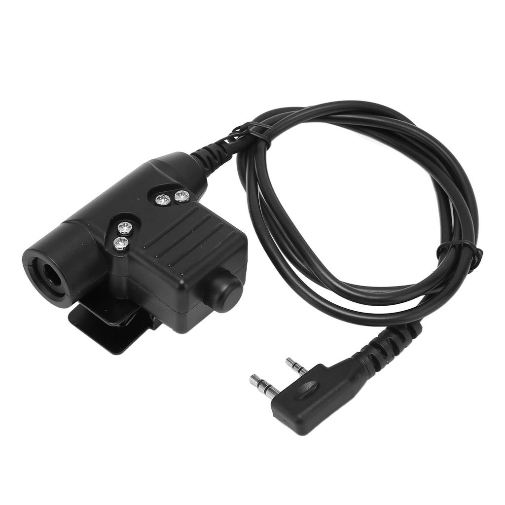 U94 PTT Adapter Cable Plug and Play for Kenwood for Baofeng Two Way Radio Walkie Talkies