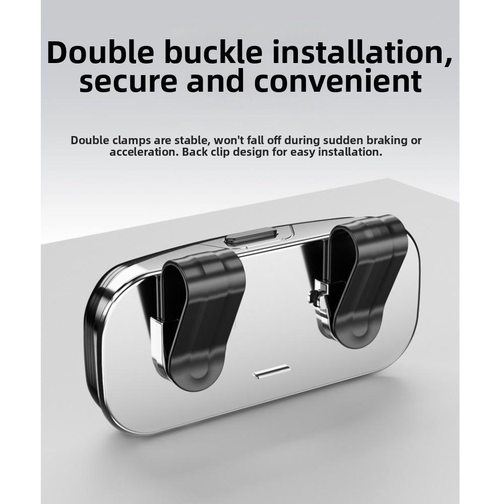 Universal Sun Visor Sunglasses Holder Box Anti Scratch Eyeglasses Protection Case Vehicle