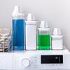  Airtight Detergent Dispensers with Measuring Cup Convenient Storage Container