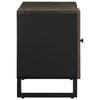 Vidaxl Szafka Pod Telewizor, Czarna, 105X33X46 Cm, Lite Drewno Mango