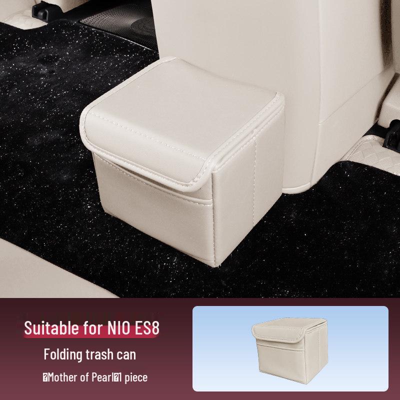 Nio ES8 Car Trash Can & Rear Seat Storage Box - Compatible with 26 Models, Car Interior Accessory for Modification