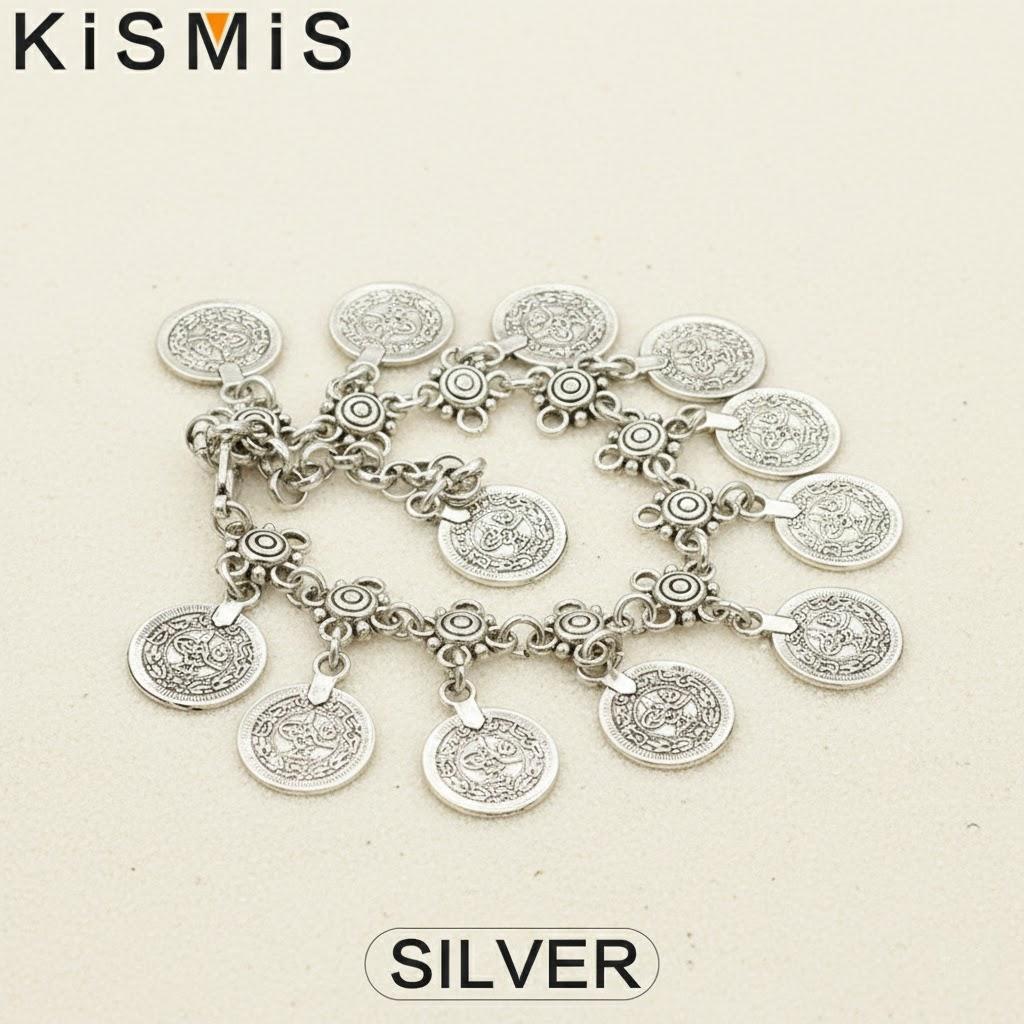 Bohemian Quaste Barfußsandalen Kette Schmuck Fußkettchen Vintage Münzanhänger Exotische Modeaccessoires