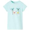 T-shirt pour enfants aqua clair 92/104/116/128/140