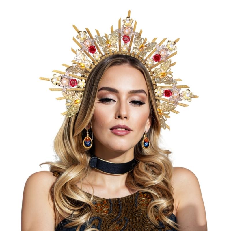 Goddess Inspire Medusas Crown Tiaras Headband Fashion Accessory for Themed Parties and Cosplay Event Daily Casual Wear