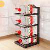 Multi Layer Pot Rack Kitchen Organizer Shelf Cookware Storage Stand Cabinet Divider Pan Holder