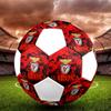 1 Stück SL Benfica Logo Größe 5 Fußball PragHallenfußball Bunt Alle Altersgruppen Maschinengenäht PVC Wettkampfbereit Langlebig Hoher Rückprall