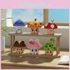Blocs de construction champignon ours pour enfants en plastique ABS Jouet créatif DIY pour l'apprentissage précoce