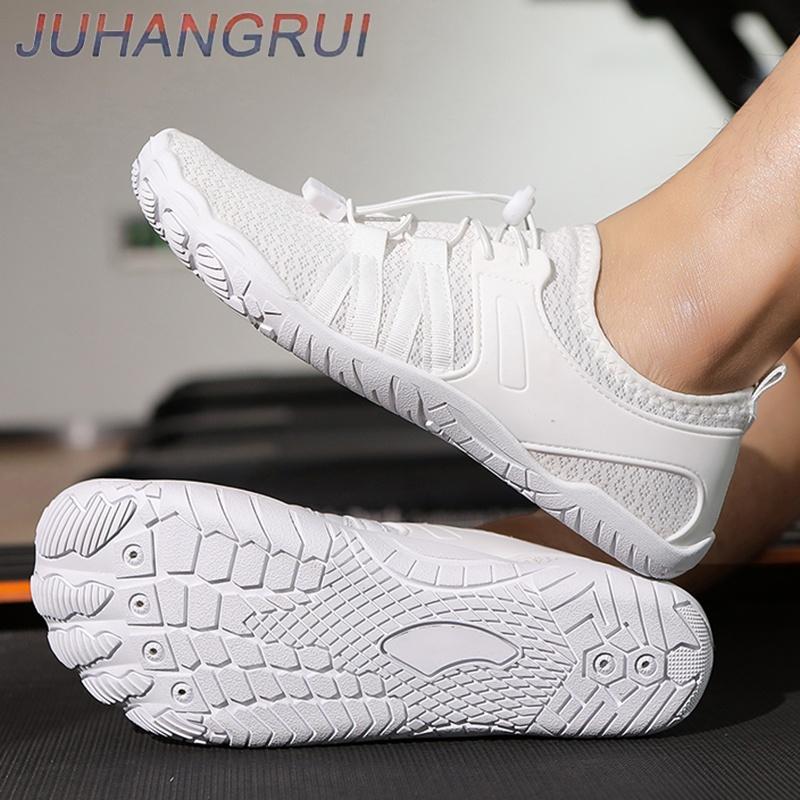 Outdoor Men's and Women's Wading Swimming Shoes Breathable Mesh Couple Barefoot Beach Shoes Indoor Yoga Fitness Hiking Sneakers