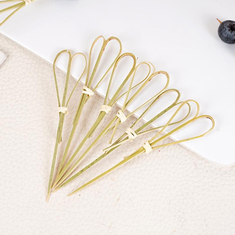 Custom Disposable Bamboo Fruit Skewers - Creative Dessert Art