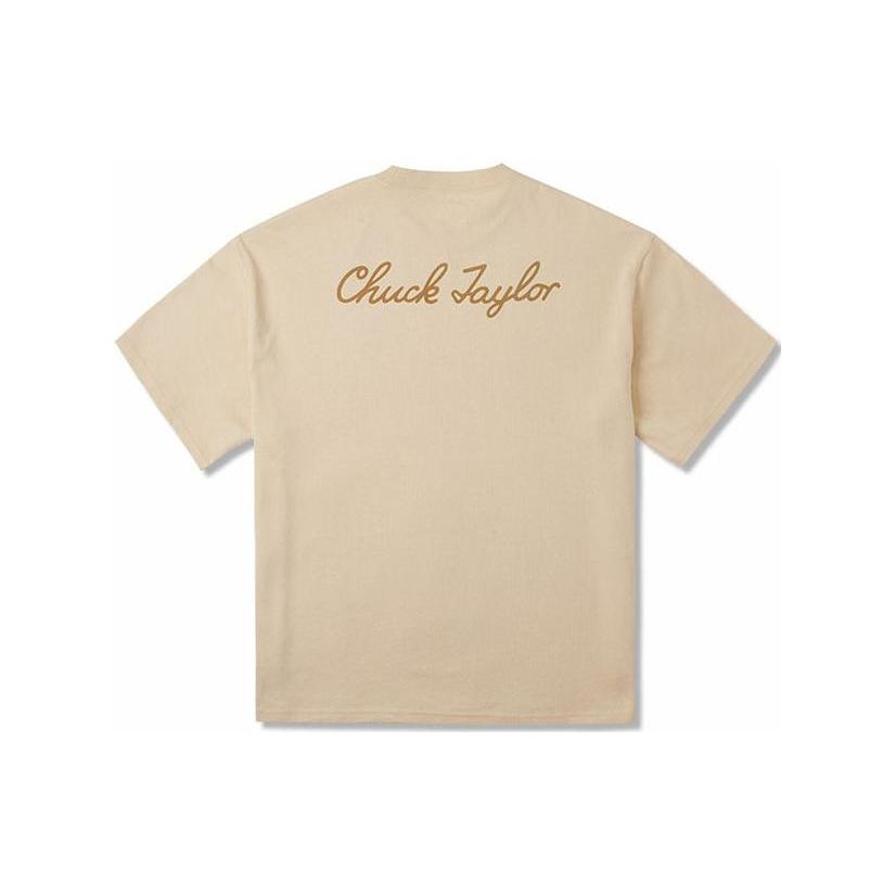 Converse Go-To Sneaker Patch Loose-Fit T-Shirt Asia Sizing 'Open Sesame' Men's 10025397-A12