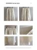 Thirteen Rows SS Elastic Waist Korean Patchwork Gauze Skirt 1685
