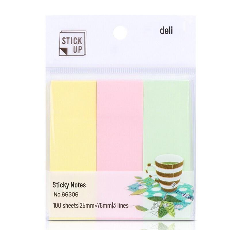 Deli 66306 Student Sticky Notes