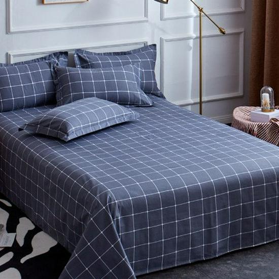 Thickened Flannel Bed Sheet for Dormitory - Single Piece Quilt Cover