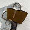 Large capacity handbag women's 2025 new retro versatile commuter tote bag fashion messenger bag