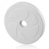 1PC C6 Large Wheel 6.5\" X6.5\" X0.7\" C-6 C6 Easy To Install White