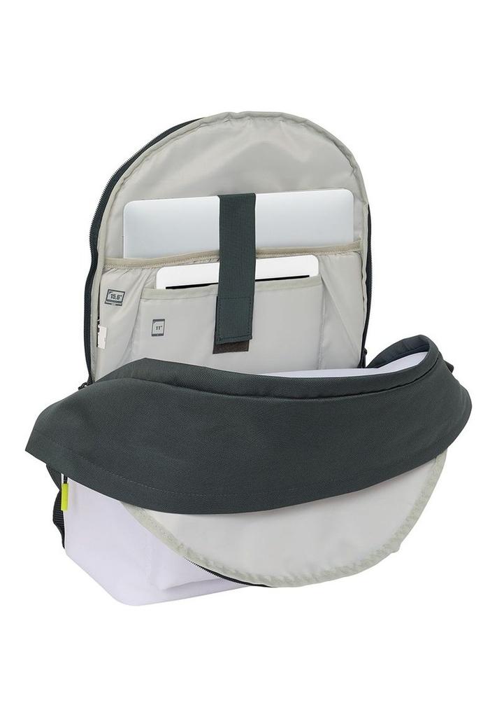 Real Madrid Sportrucksack mit USB und Laptopfach Doppelrucksack 612554820 mehrfarbig