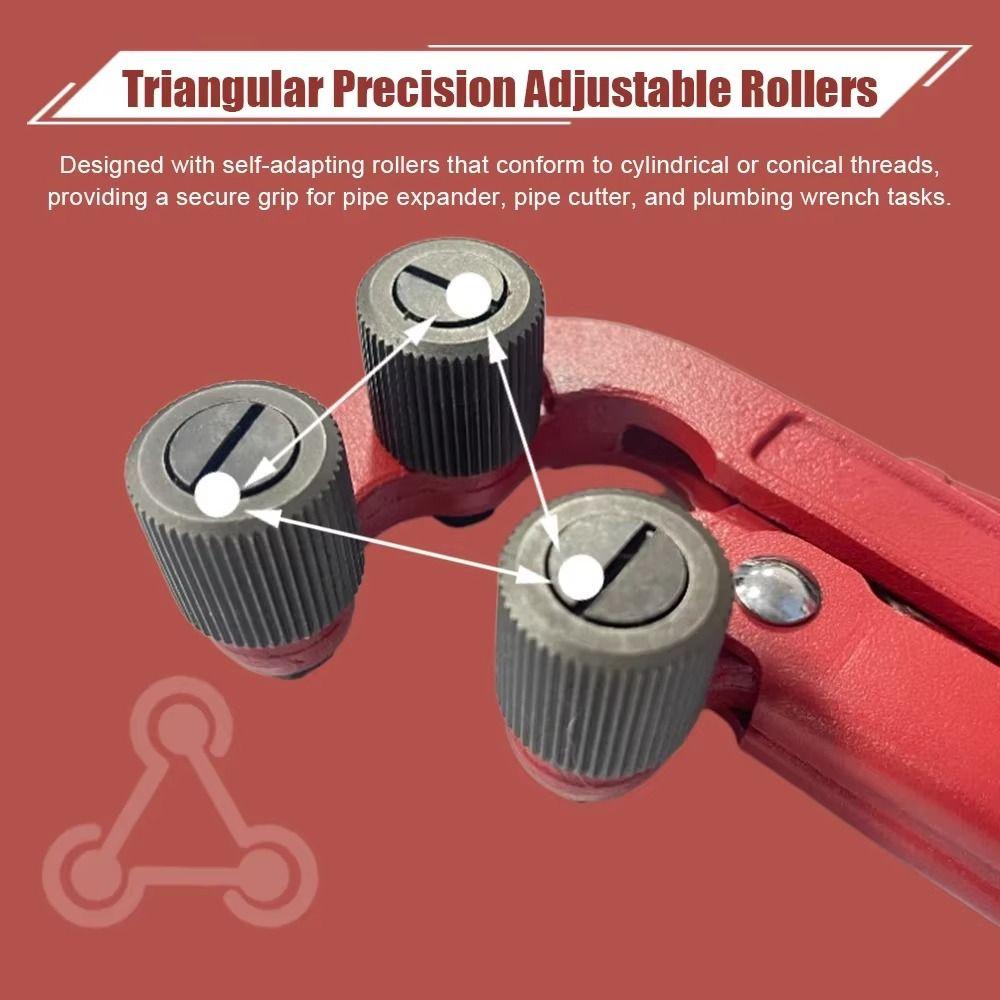 Fix Damaged Threads Pipeline Processing Wrench Coarse-thread Pipe Wrench  Repair