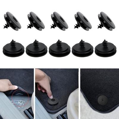 10 peças Clipes Universais para Tapetes de Carro Suportes de Retenção Fixadores Ganchos Fivelas Antiderrapantes Retentor Resistente