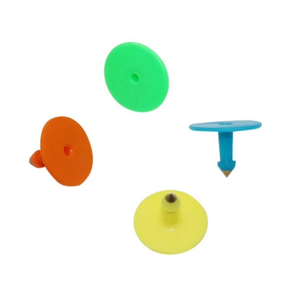 100 ks TPU zvířecí ušní značka Bez textu Veterinární značky Ušní značka Hřeben Chovatelské vybavení Pro ovce prasata skot