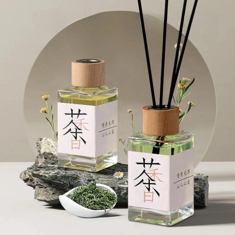 Tea Aromatherapy Fire-free Incense Bedroom Home Car Fragrance Tea Aroma Air Freshener